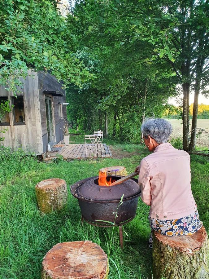 Ecolodge La Belle Verte Saint-Mʼhervé Dış mekan fotoğraf