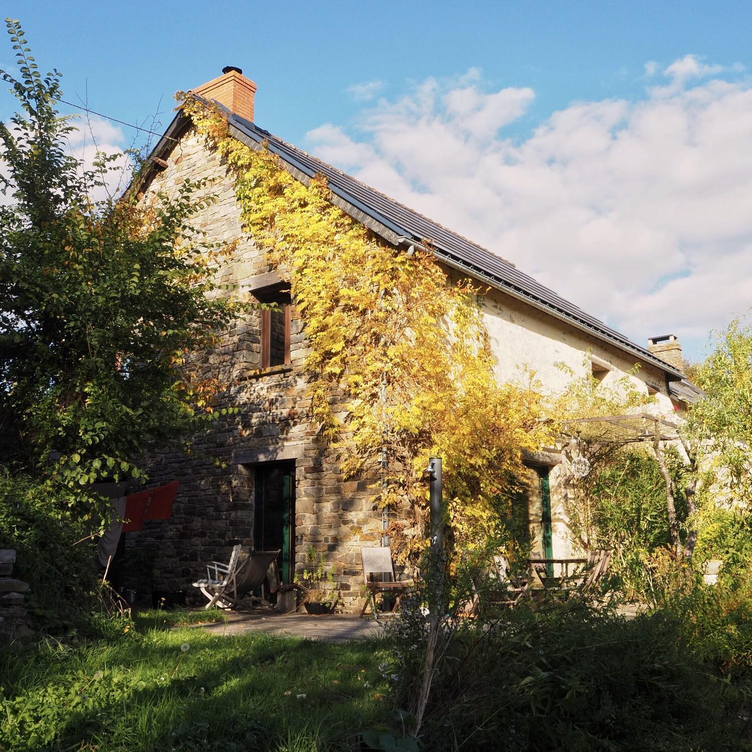 Ecolodge La Belle Verte Saint-Mʼhervé Dış mekan fotoğraf